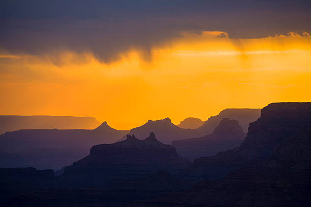 istock Sunset at Grand Canyon seen from Desert view point 178725755
