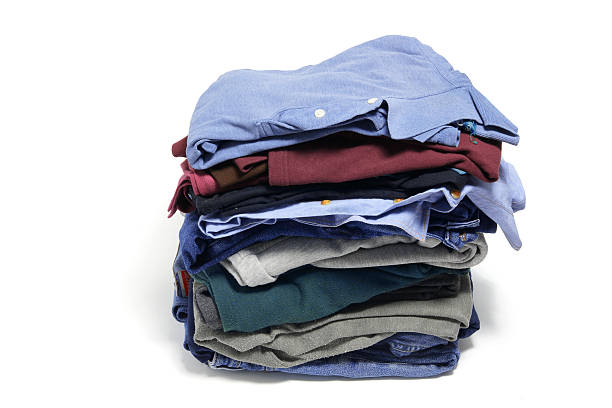 istock Pile of Folded Clothes 178726308