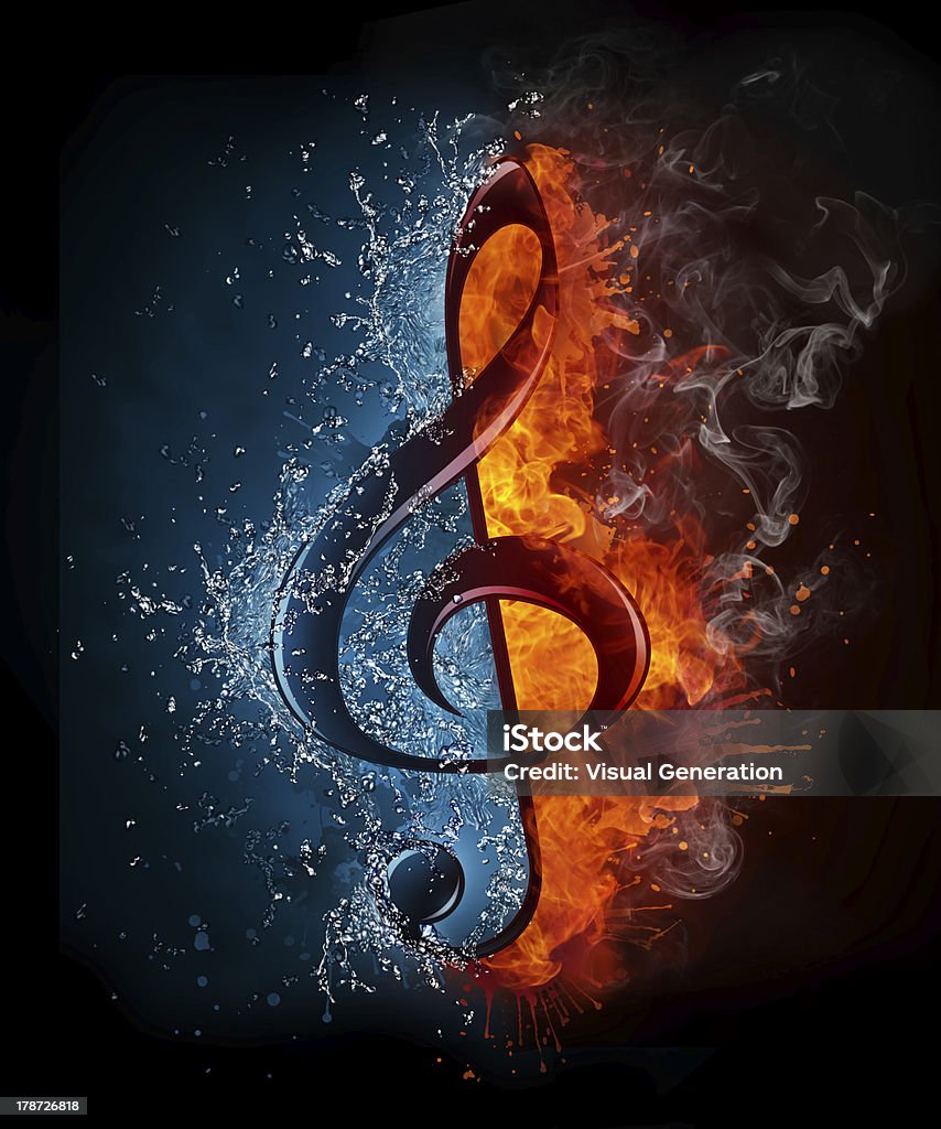 Clave de Sol - Foto de stock de Nota Musical royalty-free