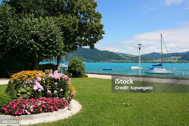 Salzkammergut Изображающих Озеро Аттерзе — стоковые фотографии и другие картинки Австрия - Австрия, Аттерзе, Без людей