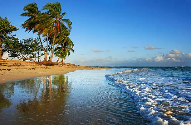 Las Terrenas beach, Samana peninsula, Dominican Republic