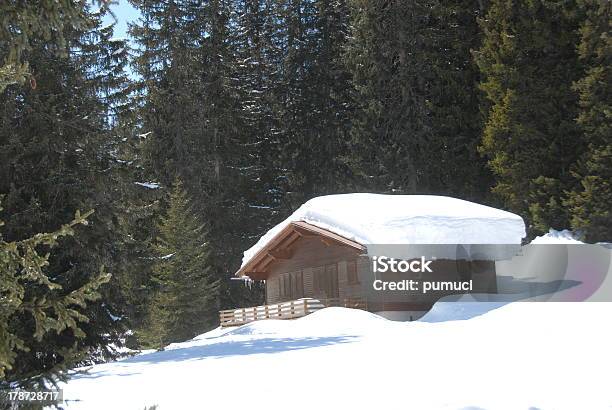 Snowcoverd Cottage Stock Photo - Download Image Now - Architecture, Arlberg Mountains, Austria