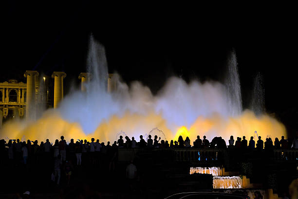 istock Silhouette People of Magic fountain 178729486