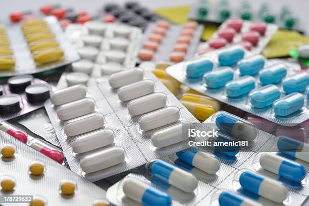 Pills Stock Photo - Download Image Now - Capsule - Medicine, Close-up, Healthcare And Medicine