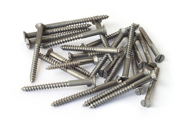 istock Metal screws 178729960