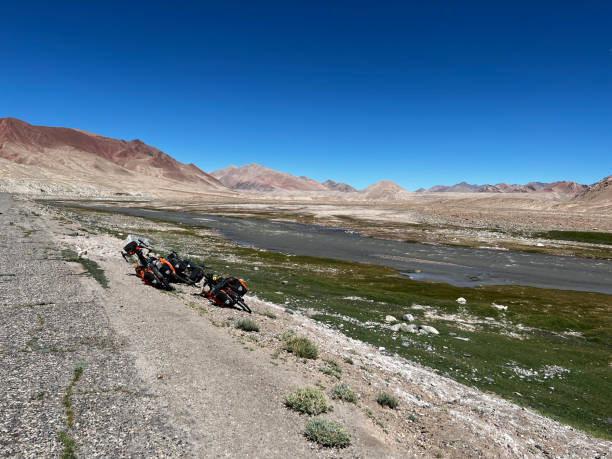 istock The bikes in Pamir mountains. 1787302146