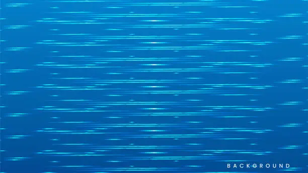 Vector illustration of Blue stripe pattern abstract design. Strokes grunge texture background