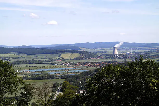 View from Kluet to Grohnde
