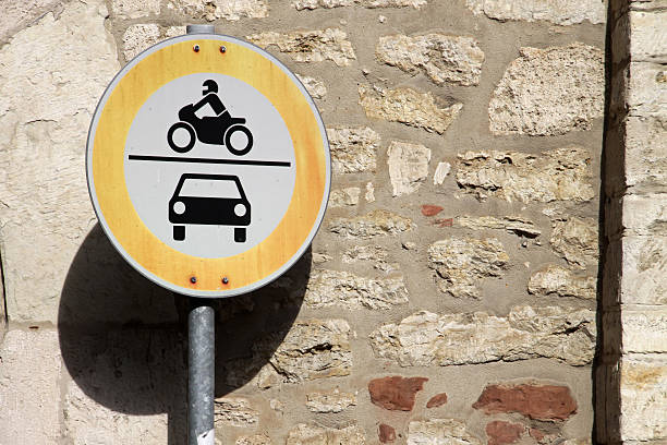 istock Trespassing for motorcycles and cars 178732322