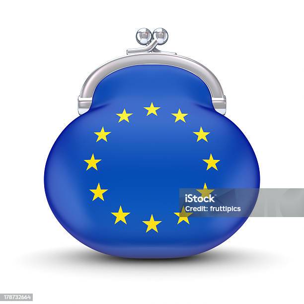 Флаг Европейского Союза Этому Кошельку — стоковые фотографии и другие картинки Банковское дело - Банковское дело, Бумажник, Валюта
