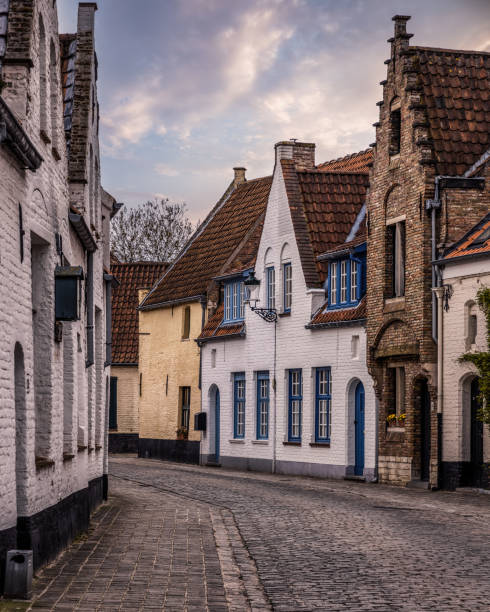 istock Street view in Bruges 1787327979