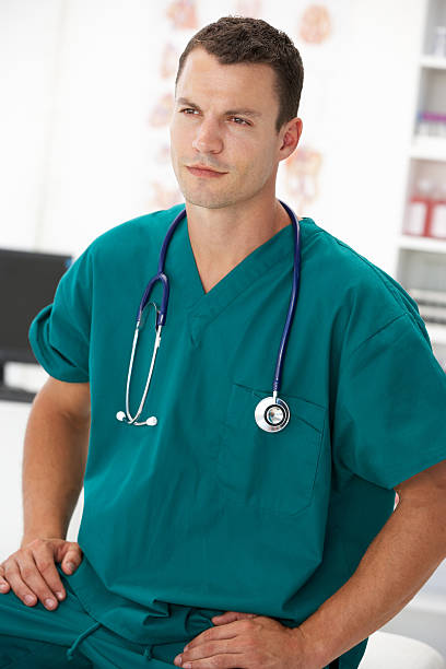 istock Young hospital doctor 178733358