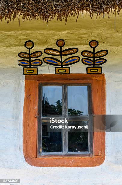 Window Detail Of A Typical Ukrainian Antique House Stock Photo - Download Image Now - Accuracy, Architecture, Close-up