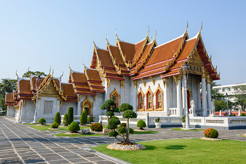 Wat Benchamabophit (The Marble Temple), Bangkok, Thailand