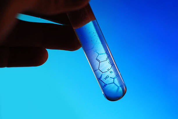 istock Test tube with formula inside in arm. 178735248