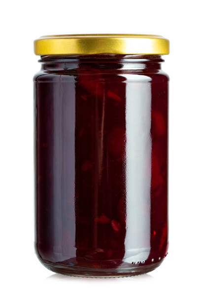 istock Berry jam isolated on white background. File contains clipping path. 1787354581