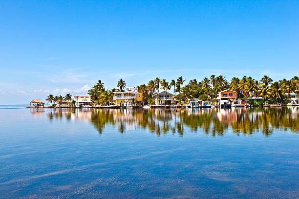 istock Beach houses on the waterfront in a tropical location 178735562