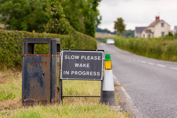 istock Sign with a black background and the words 