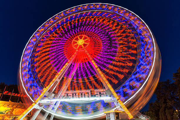 luna 公園 - ferris wheel luna park amusement park carnival ストックフォトと画像