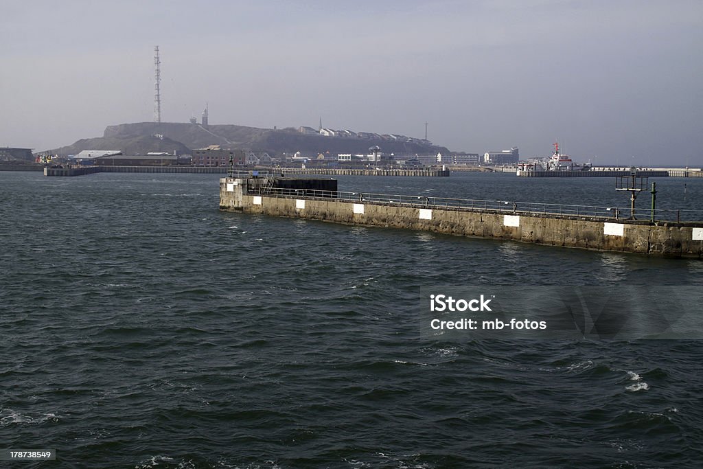 Гельголанд гавань стена - Стоковые фото Без людей роялти-фри