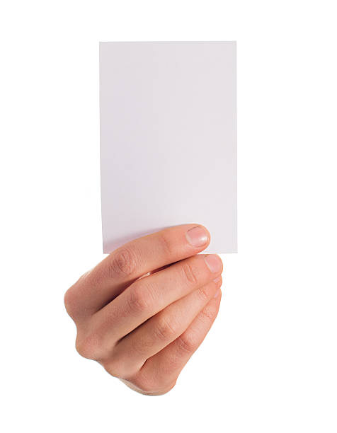 istock Close-up Of Hand Holding Placard 178739412