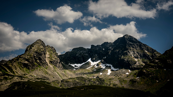 A summer trip to the High Tatras to the Gąsienicowa Valley from which there is a wonderful view of Swinica and Koscielec.