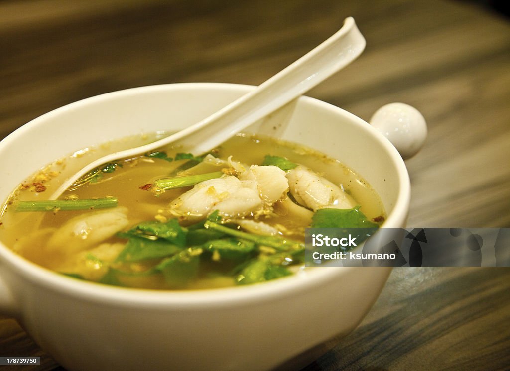 chicken soup hapy thailand soup on times Appetizer Stock Photo