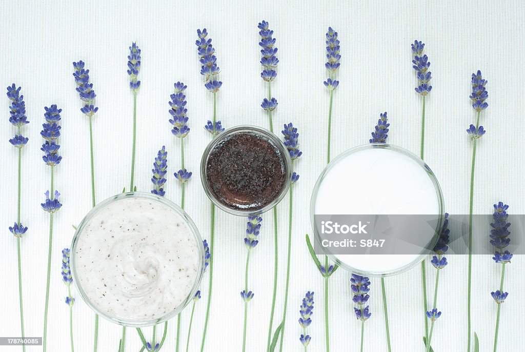 Kosmetika, Lavendel - Lizenzfrei Beige Stock-Foto
