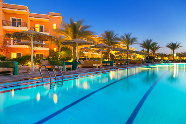 istock Tropical resort scenery in Hurghada 178740147