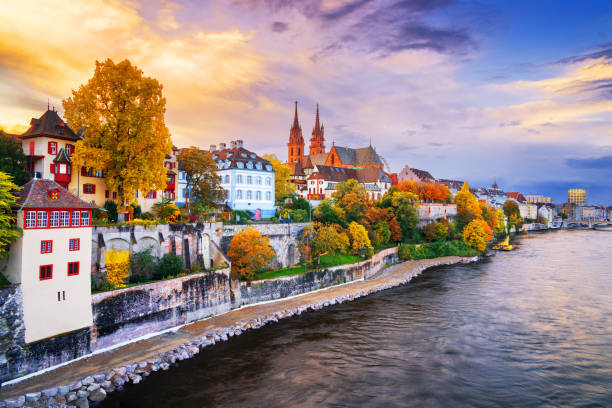 istock Basel, Switzerland on the Rhine River in Autumn 1787401742