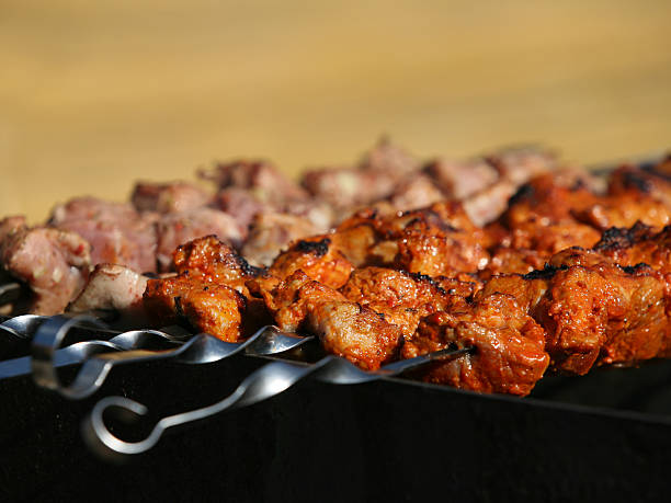 istock Pork on skewers 178740282