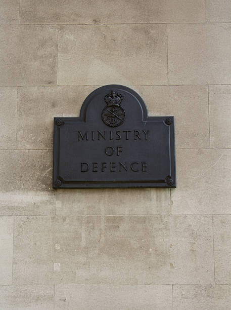 istock Ministry of Defence building sign 178740461