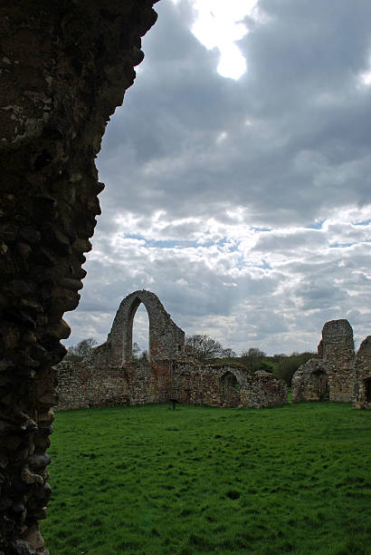 Leiston Abbey stock photo