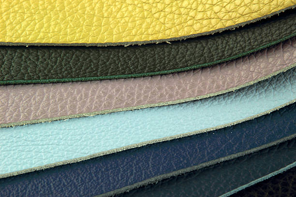 istock Color palette sample picker of leather material 178741678
