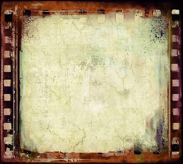 istock Vintage film strip frame 178743515