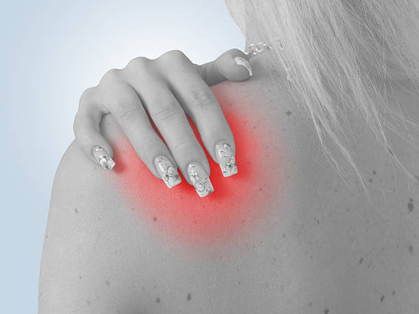 istock Acute pain in a woman shoulder 178744194