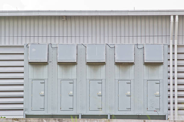 istock Outdoor cabinet for electrical equipment 178744556