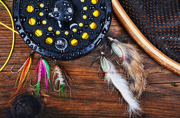istock Fly fishing tackle 178745026