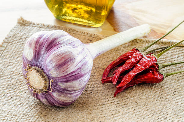 istock Fresh Garlic, Oil and Chili Ready for Pasta 178745926