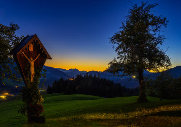 istock Sunset in the alps of Austria 1787461333
