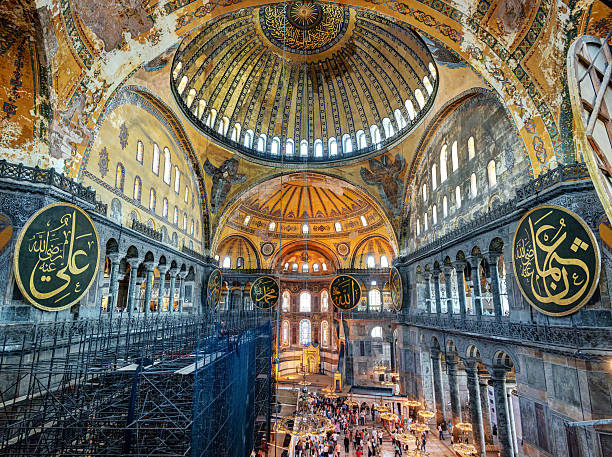 istock Inside the Hagia Sophia in Istanbul, Turkey 178746780
