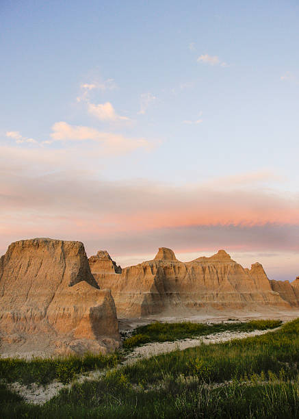 istock Sunset in Badlands National Park, South Dakota 178746955