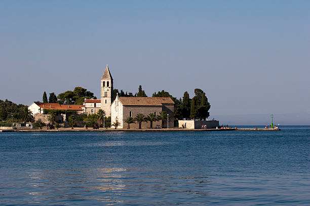 istock Vis city beach Prirovo in Croatia 178747034