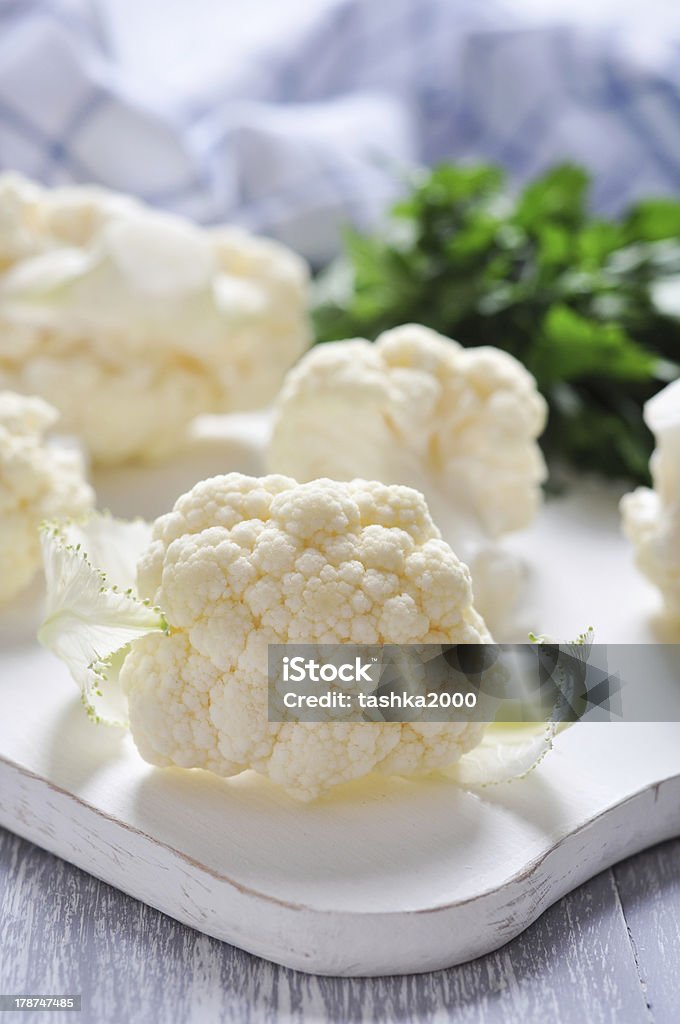 Coliflor fresca - Foto de stock de Agricultura libre de derechos