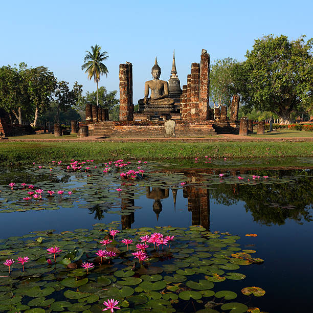 istock Wat mahathat at morning light 178747753
