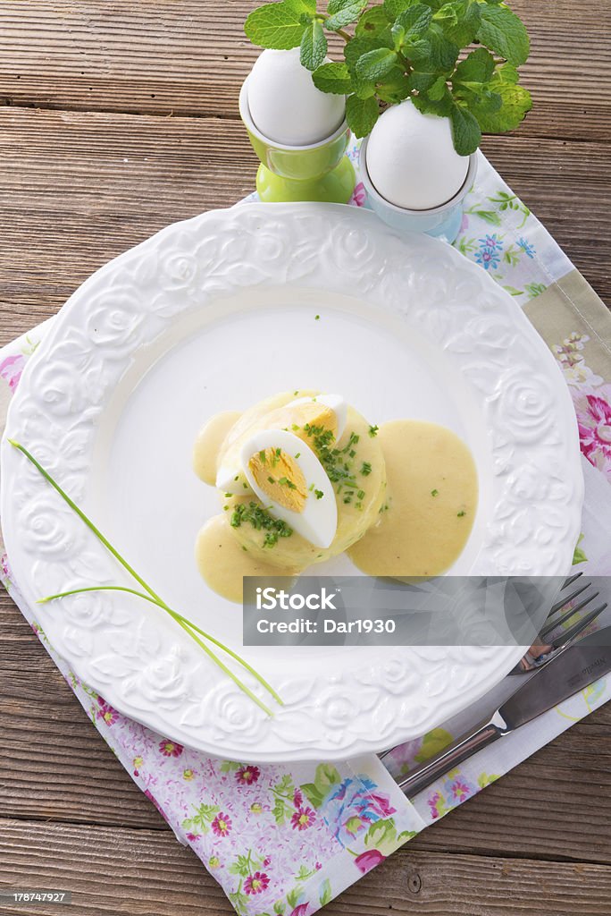 Senape uova fresche - Foto stock royalty-free di Alimentazione non salutare