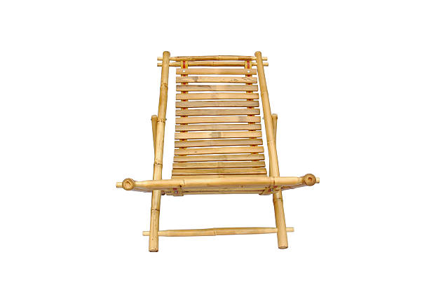 istock Bamboo lounge chair isolated 178748278