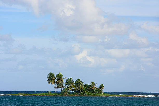 istock Small island near Las Galeras beach, Samana peninsula 178748741