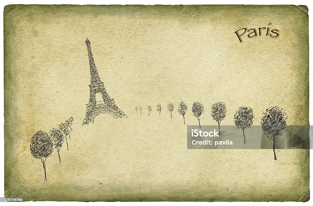 Paryż tematu tle - Zbiór zdjęć royalty-free (Abstrakcja)