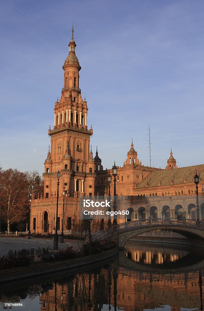 Plaza de Espana - Lizenzfrei Andalusien Stock-Foto